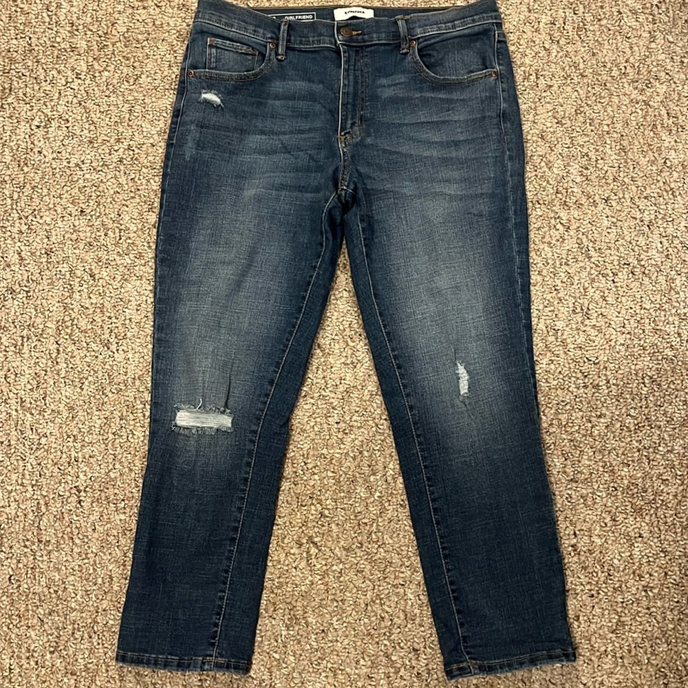 Sonoma girlfriend jeans size 12